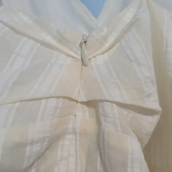 Zara Knotted Stripe Tunic Top Size XL - Picture 8 of 11